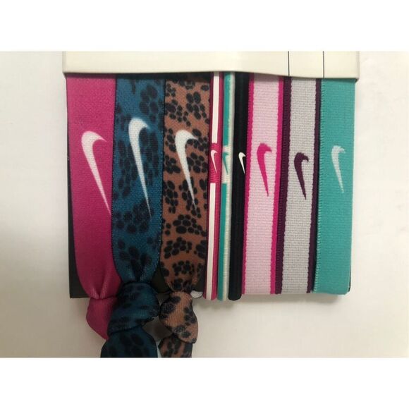 NIKE Mixed Ponytail Holders 9 PK - Picture 2 of 4